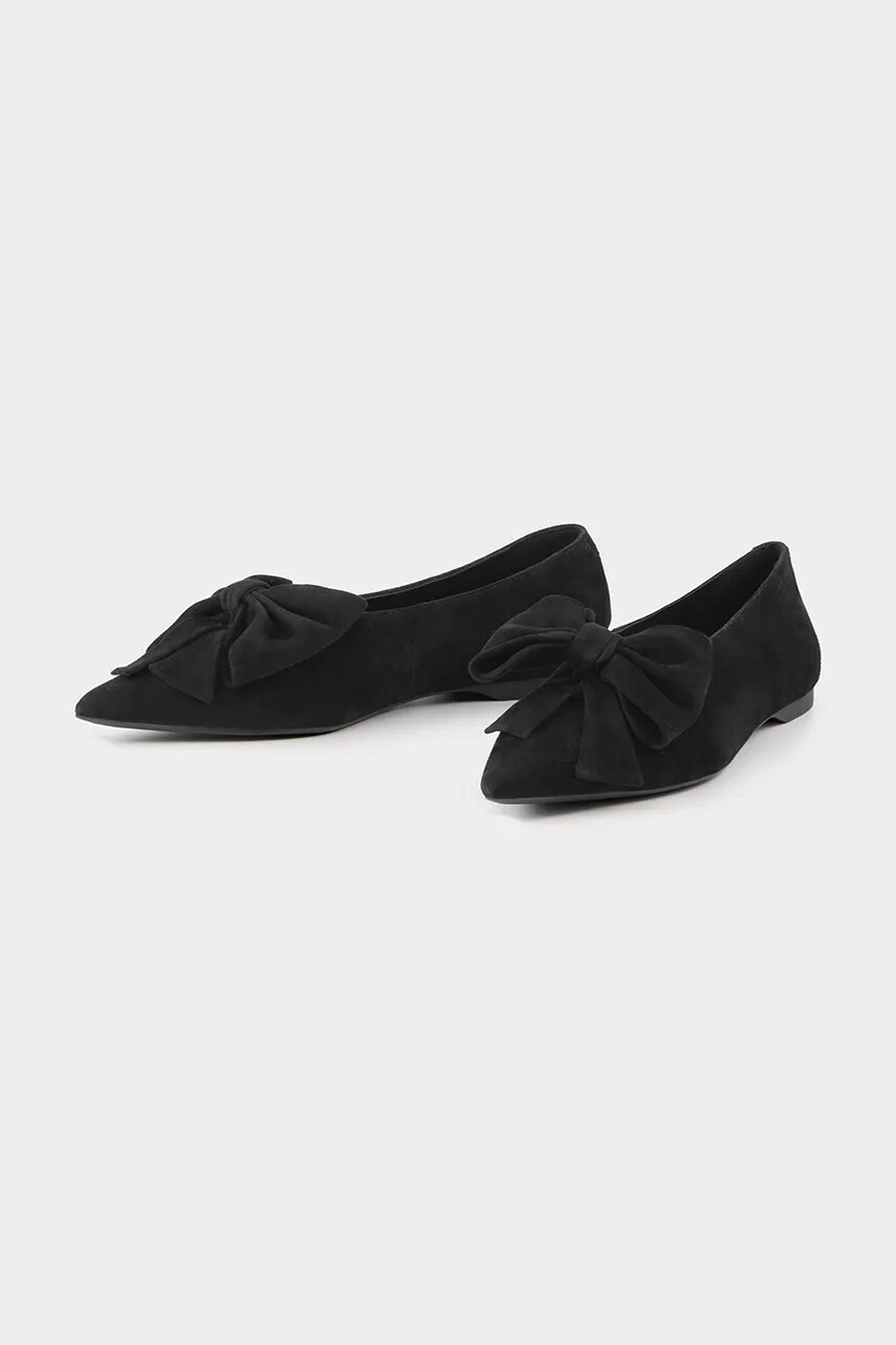 Замшеві балетки Vagabond Shoemakers HERMINE колір чорний  5933-240-20