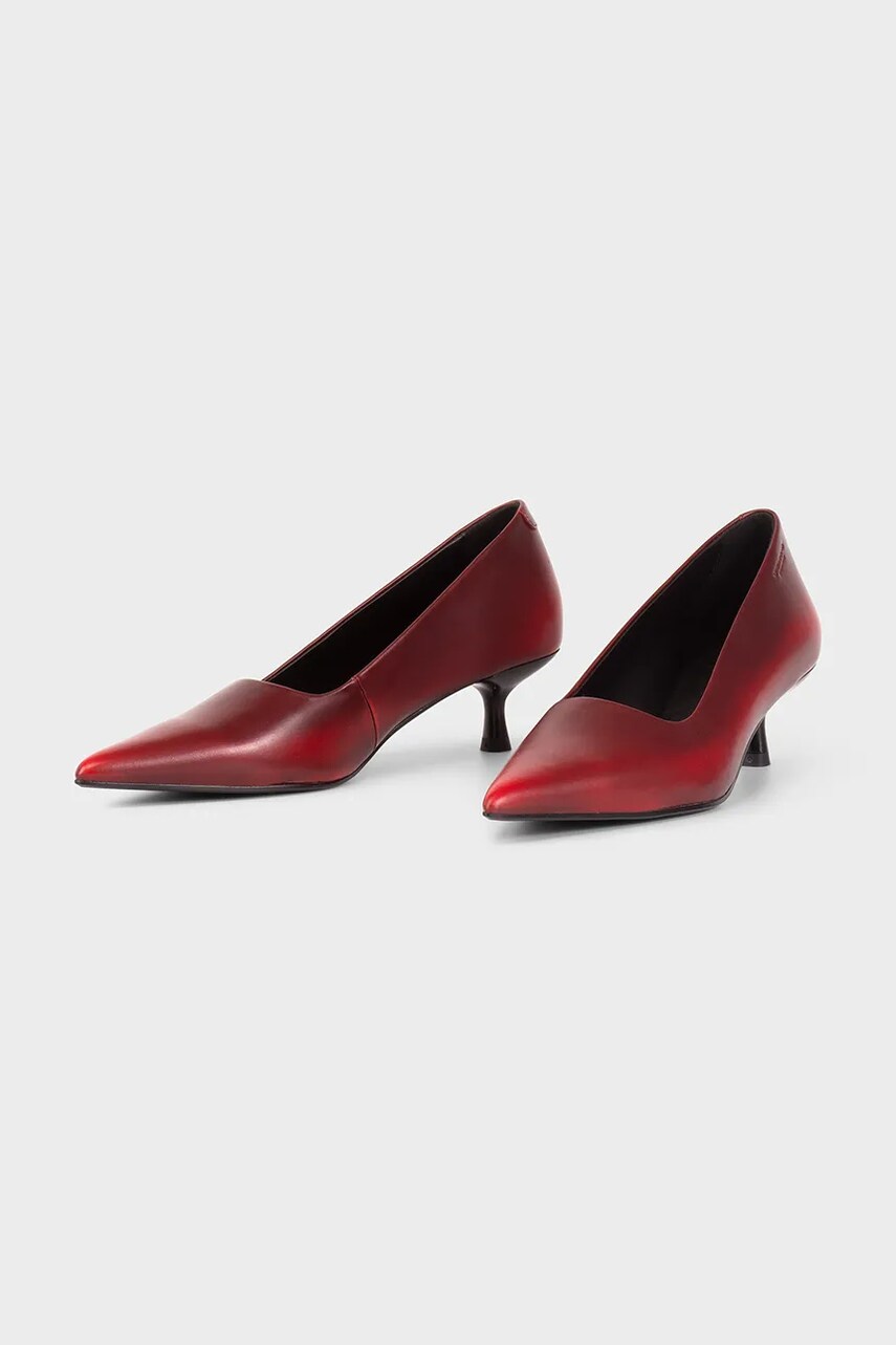 Шкіряні туфлі Vagabond Shoemakers LYKKE колір червоний 5714-018-47