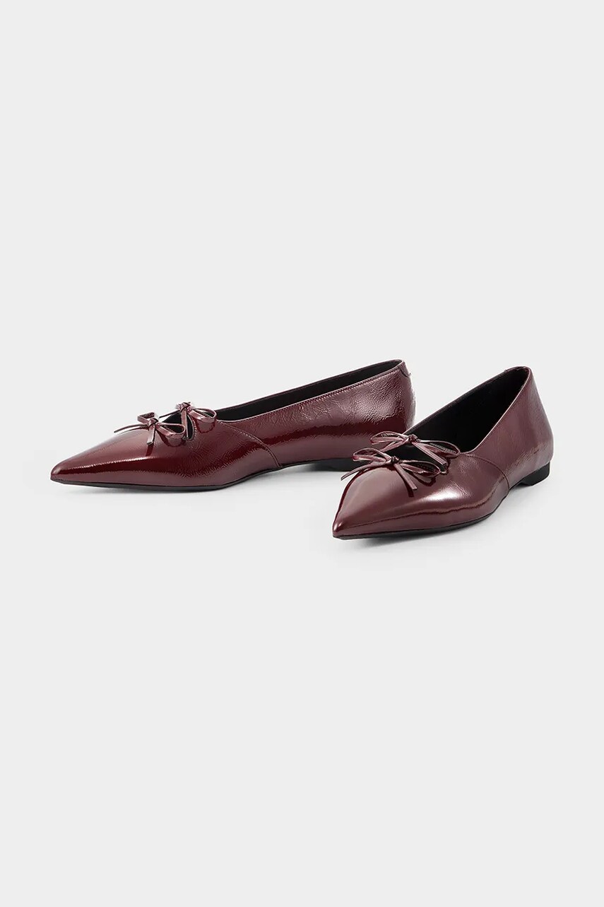 Шкіряні балетки Vagabond Shoemakers HERMINE колір бордовий  5933-160-38