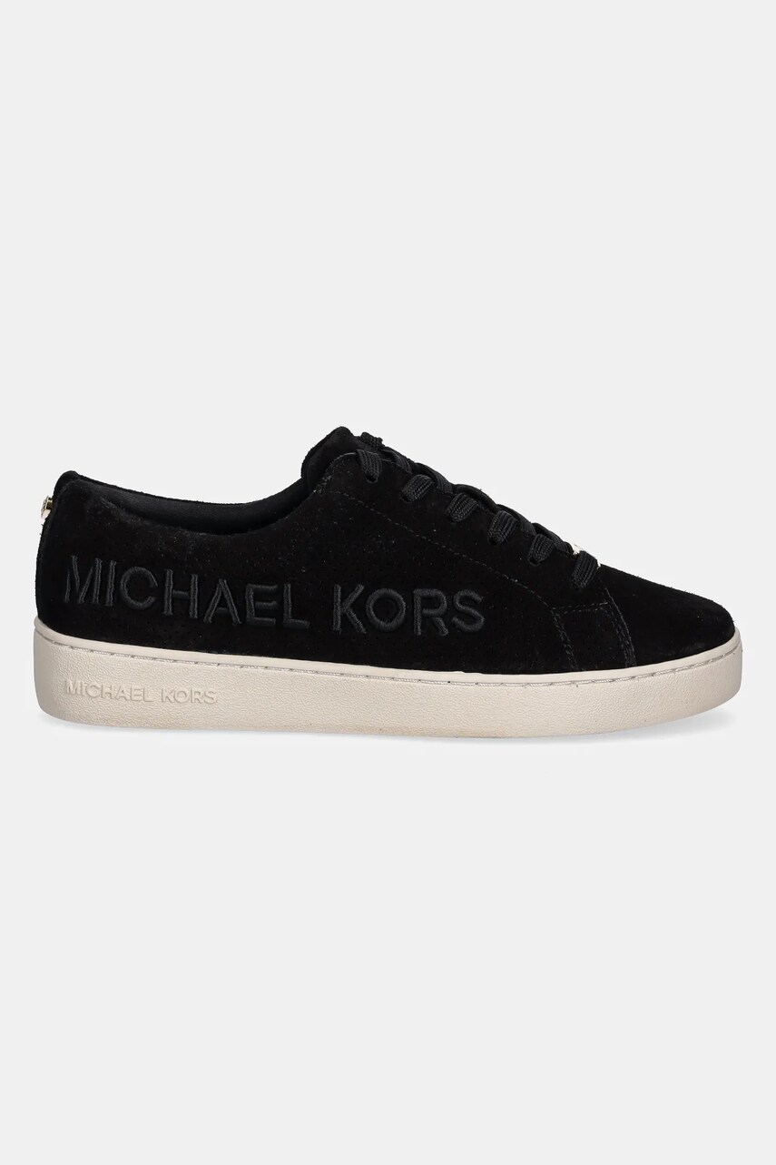 Замшеві кросівки MICHAEL Michael Kors Keaton колір чорний 43R5KEFS1S.001