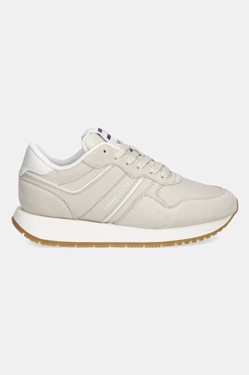 Кросівки Tommy Jeans TJW EVA RETRO RUNNER колір бежевий EN0EN02771