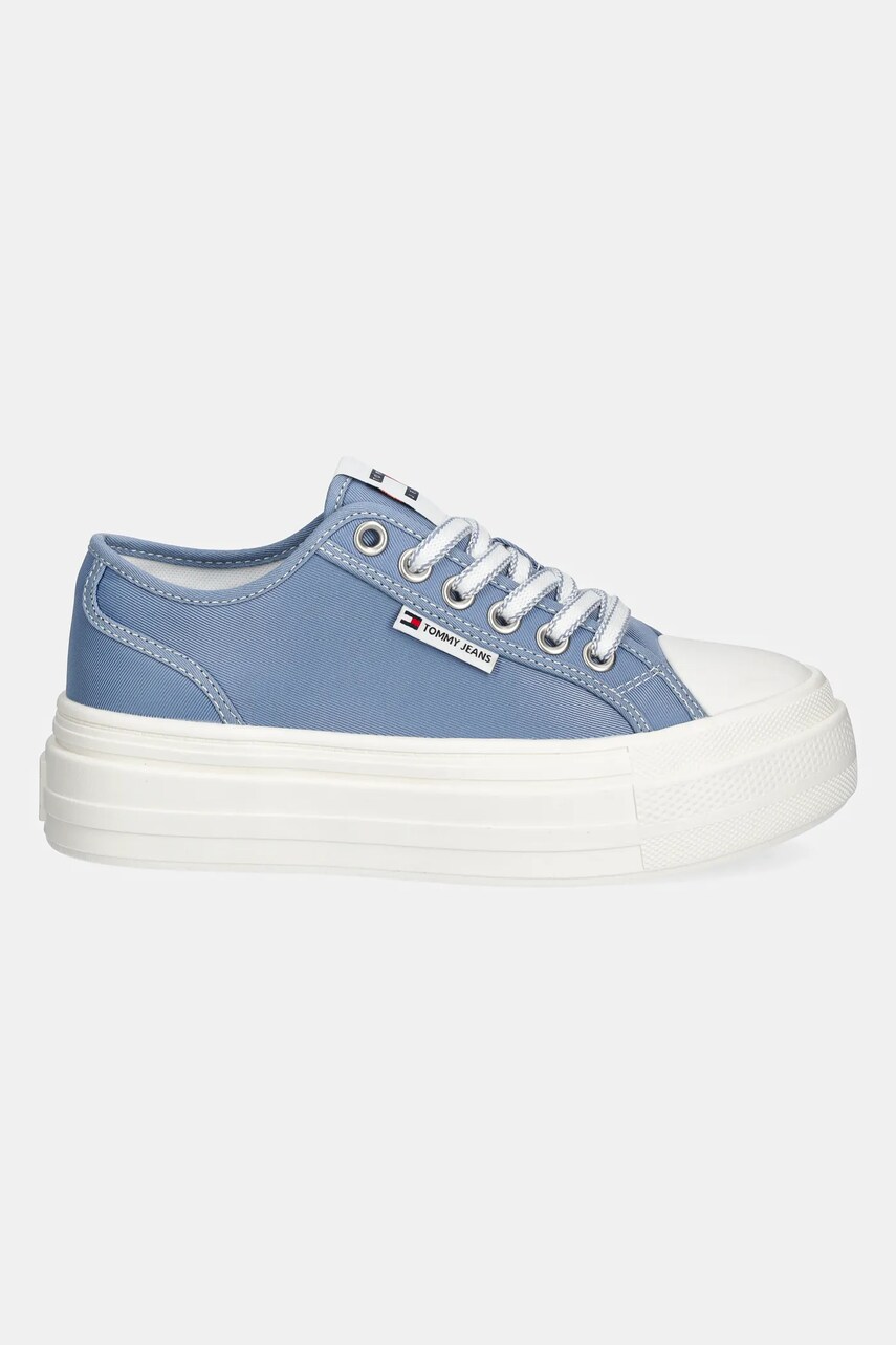 Кеди Tommy Jeans TJW FOXING FLATFORM SNEAKER LOW жіночі EN0EN02713
