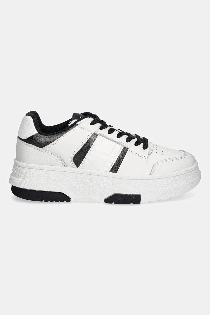 Кросівки Tommy Jeans THE BROOKLYN FLATFORM колір чорний EN0EN02702
