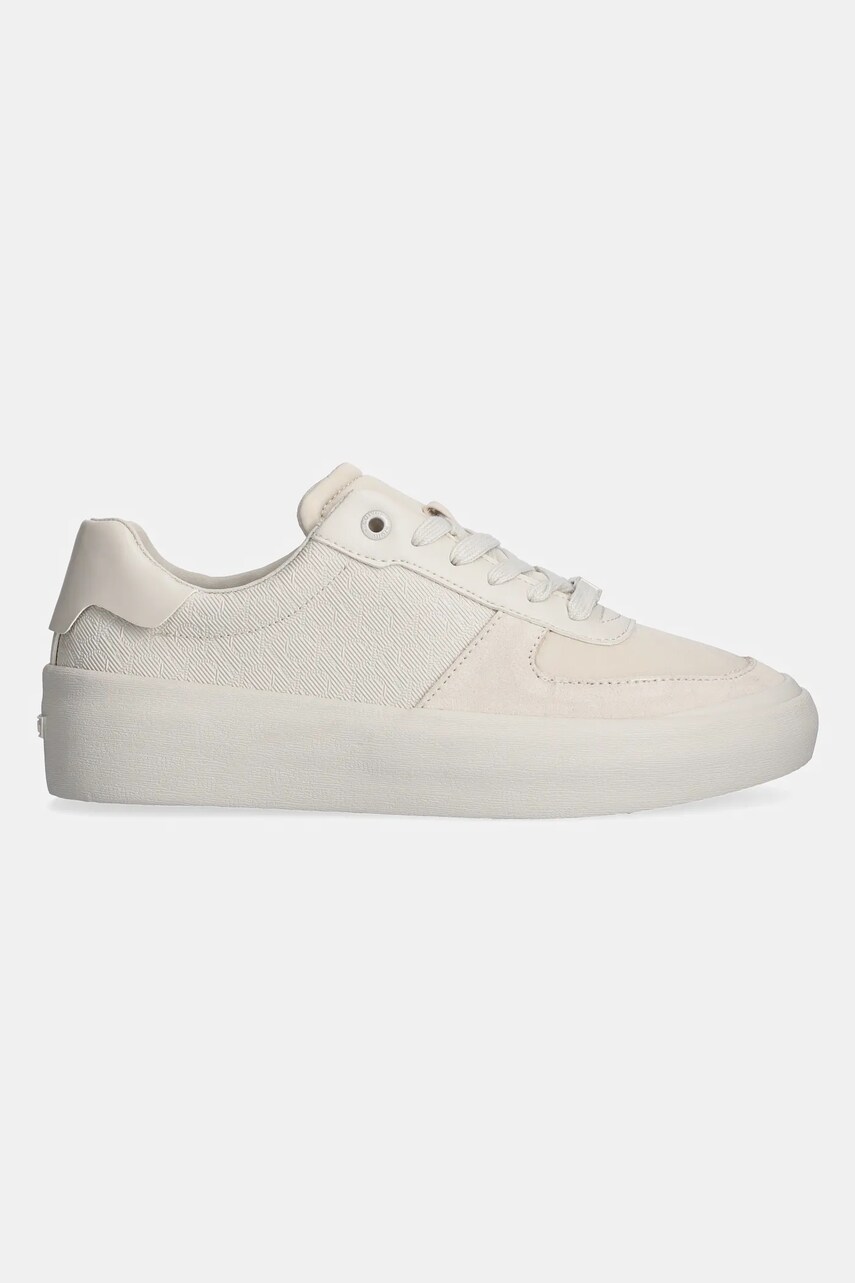Кросівки Calvin Klein VULC LACE UP - MONO колір бежевий HW0HW02293