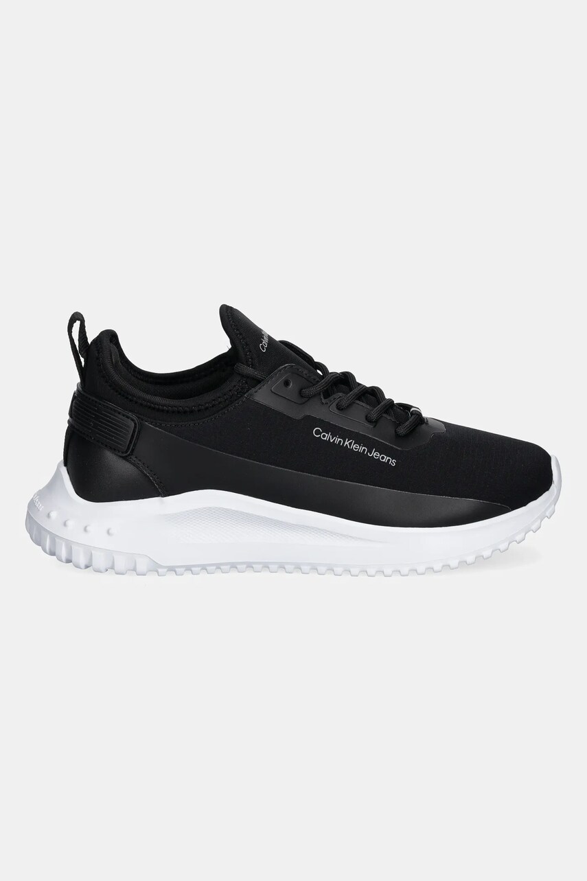 Кросівки Calvin Klein Jeans EVA RUNNER SOCK MIX IN HITECH колір чорний YW0YW01665