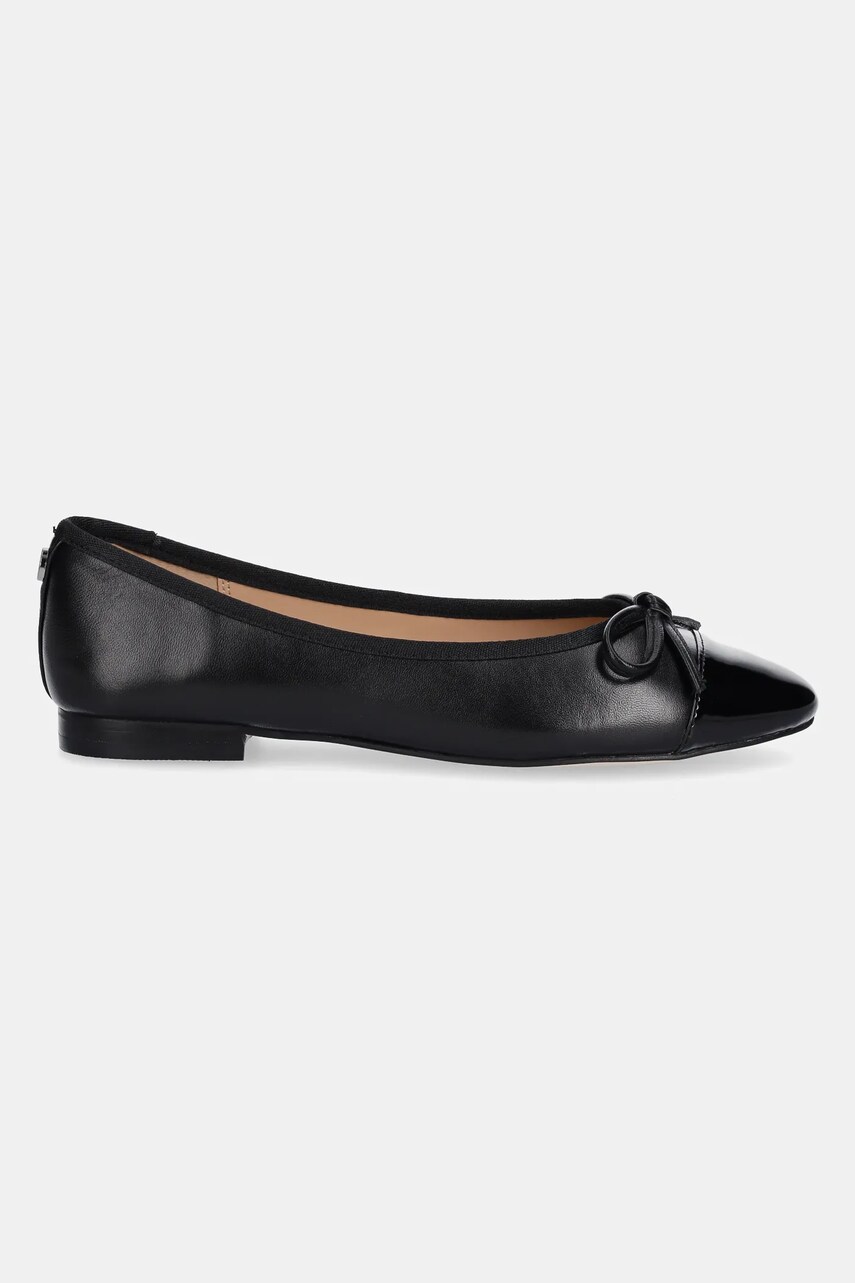 Шкіряні балетки Steve Madden Ellison колір чорний  SM11002818