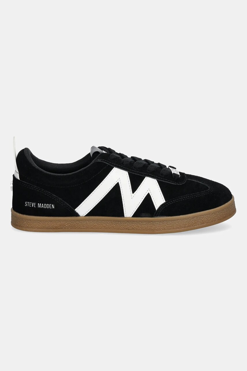 Замшеві кросівки Steve Madden Degree колір чорний SM11003179