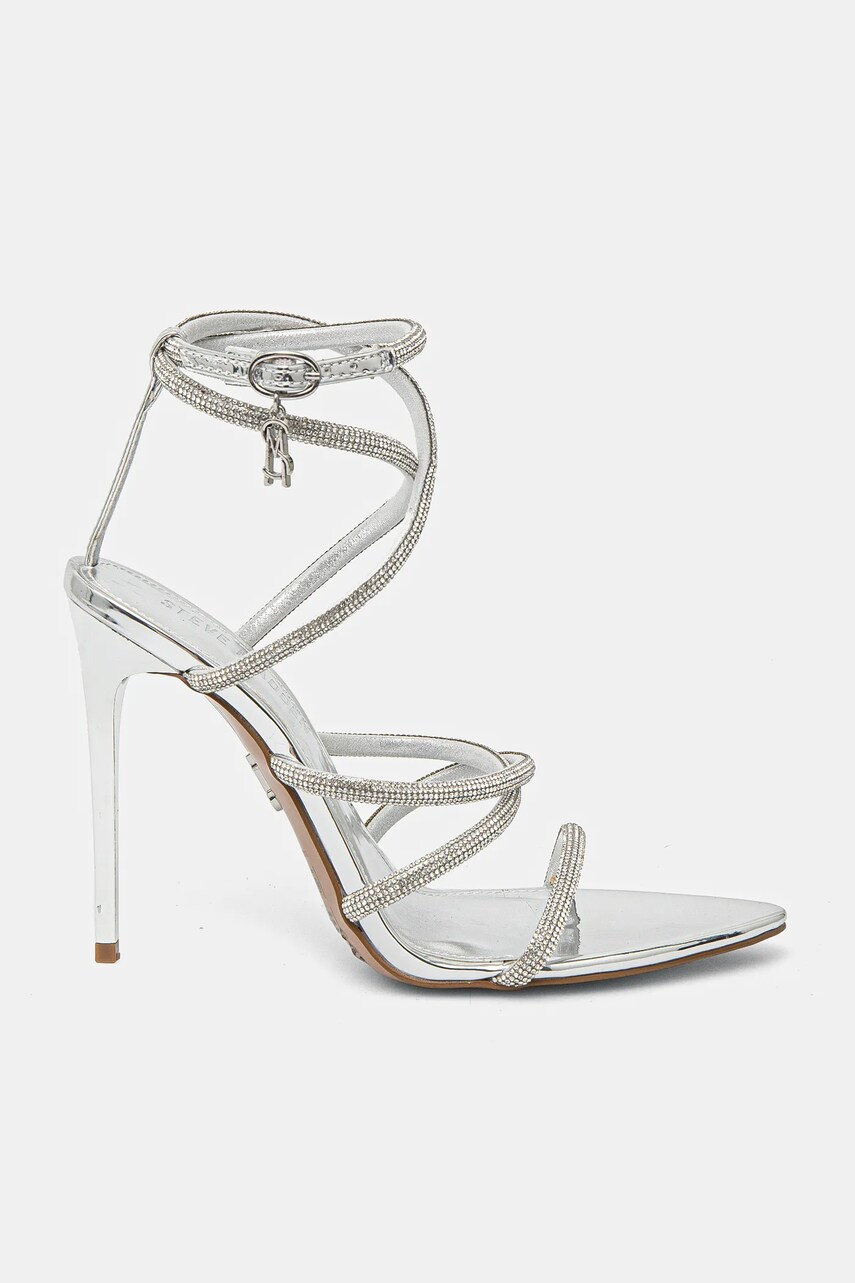 Сандалі Steve Madden Sky колір срібний SM11003639