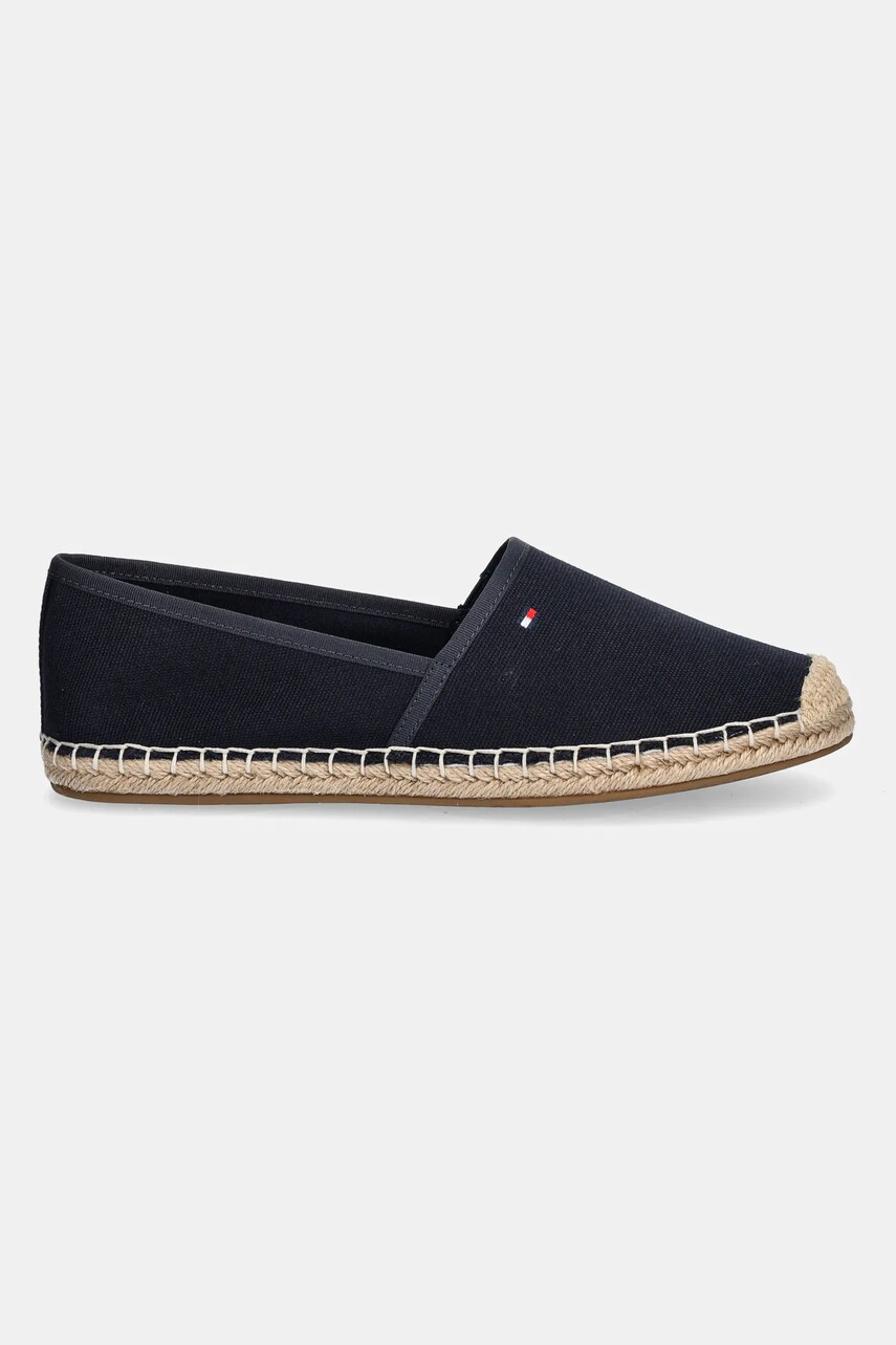 Еспадрилі Tommy Hilfiger FLAG CANVAS ESPADRILLE колір синій FW0FW08541