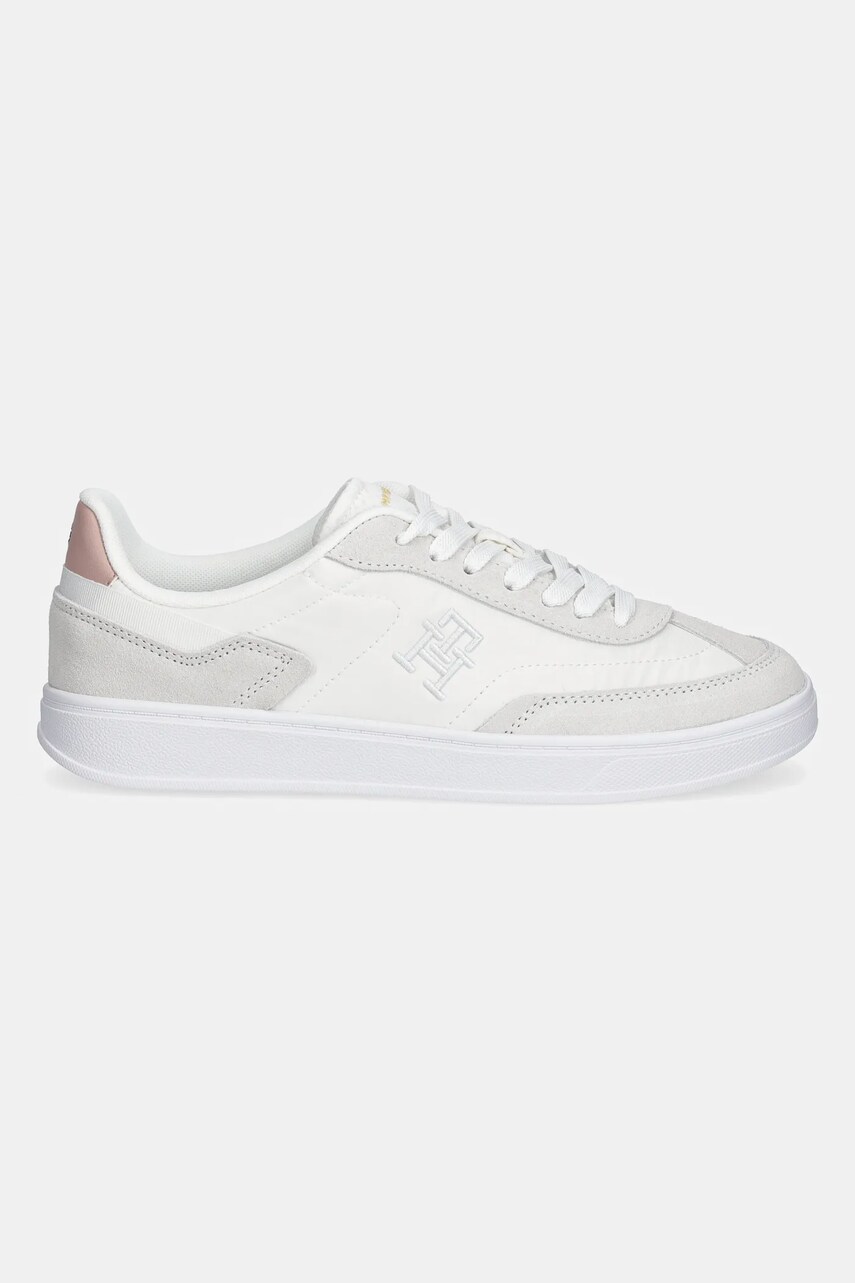 Кросівки Tommy Hilfiger TH HERITAGE SNEAKER жіночі колір бежевий FW0FW08643
