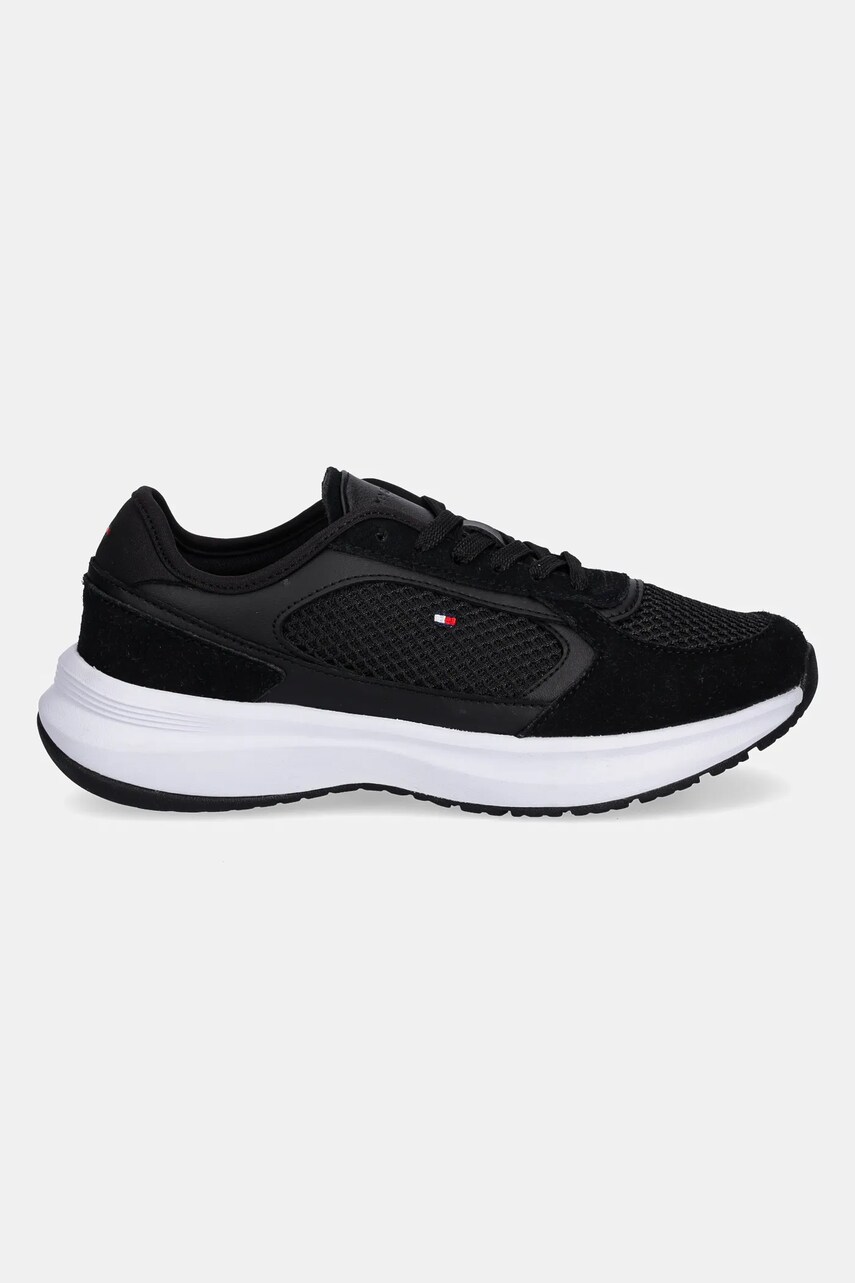Кросівки Tommy Hilfiger SPORTY RUNNER жіночі колір чорний FW0FW08644