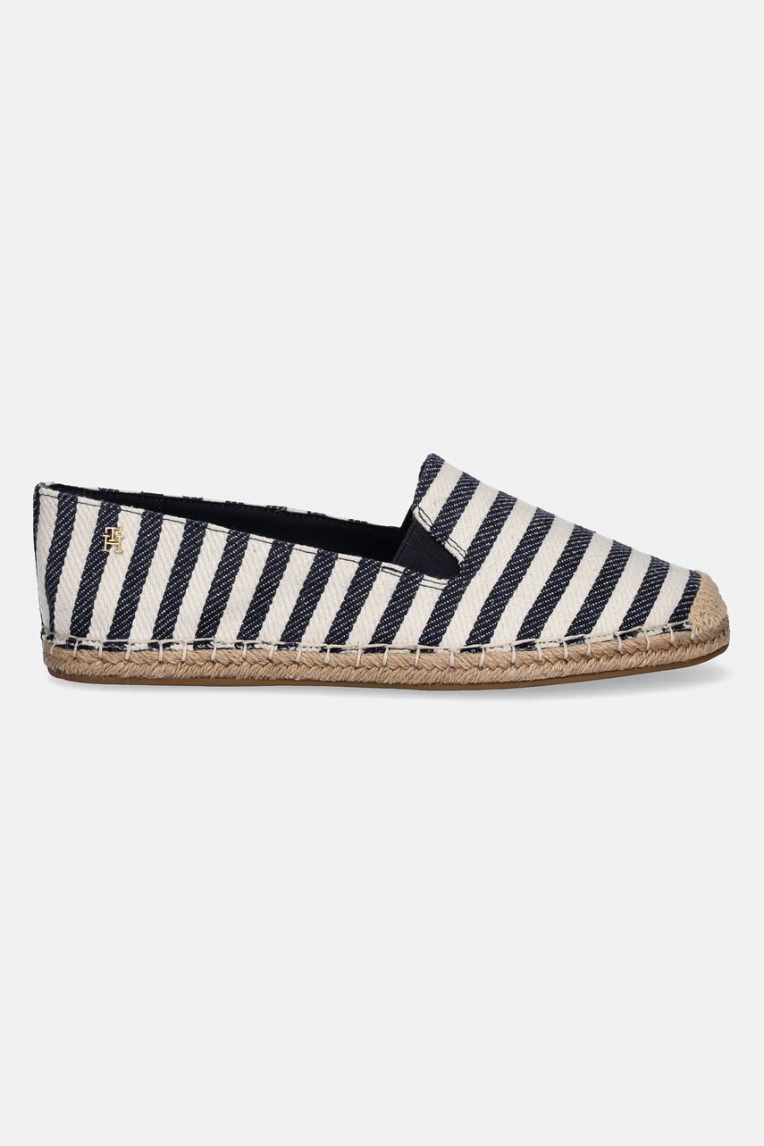 Еспадрилі Tommy Hilfiger NAUTICAL STRIPE ESPADRILLE колір синій FW0FW08653