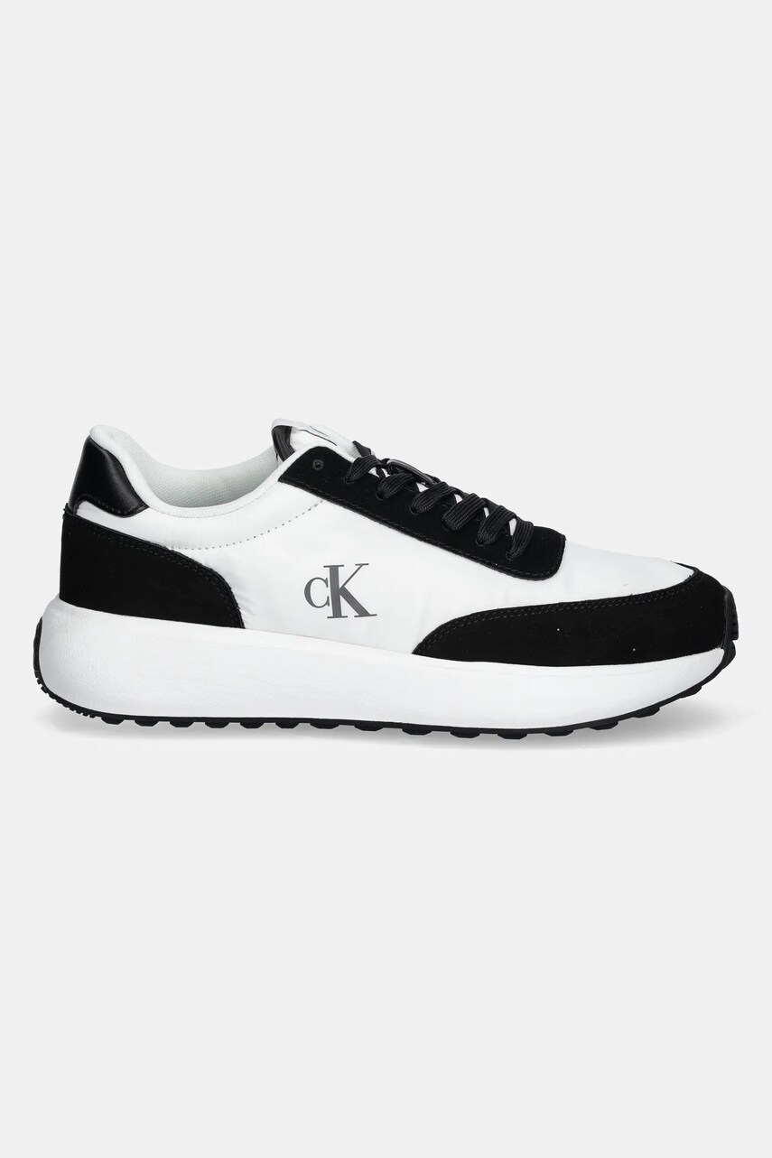 Кросівки Calvin Klein Jeans ATHLEISURE RUNNER LACEUP MIX WN колір білий YW0YW01774