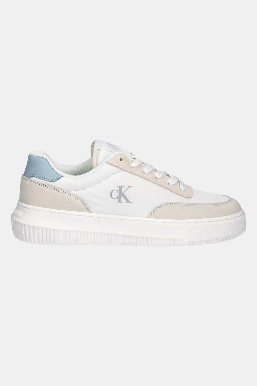 Кросівки Calvin Klein Jeans CHUNKY CUPSOLE LOW MIX IN колір білий YW0YW01768