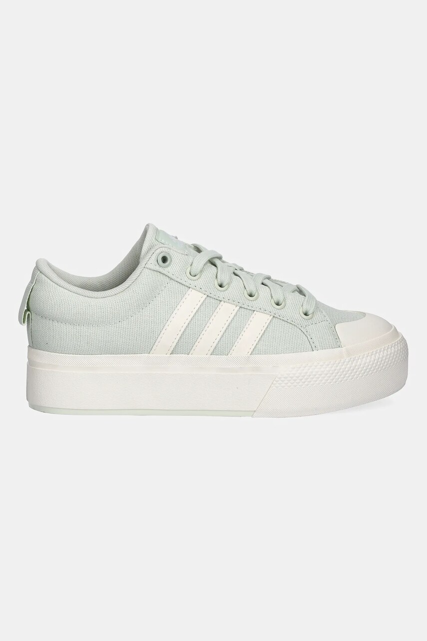 Кеди adidas Bravada 2.0 Platform жіночі колір зелений JI1800