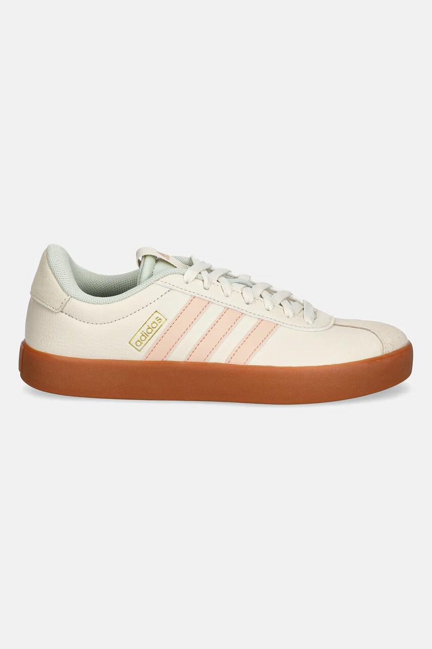 Кросівки adidas VL Court 3.0 колір бежевий JP5348