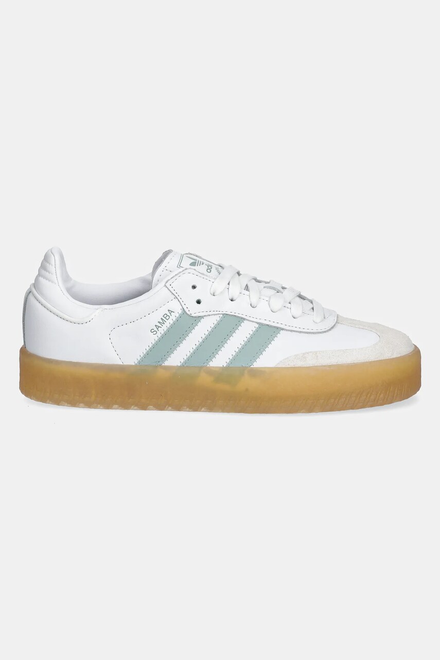 Шкіряні кросівки adidas Originals Sambae колір білий JP5609