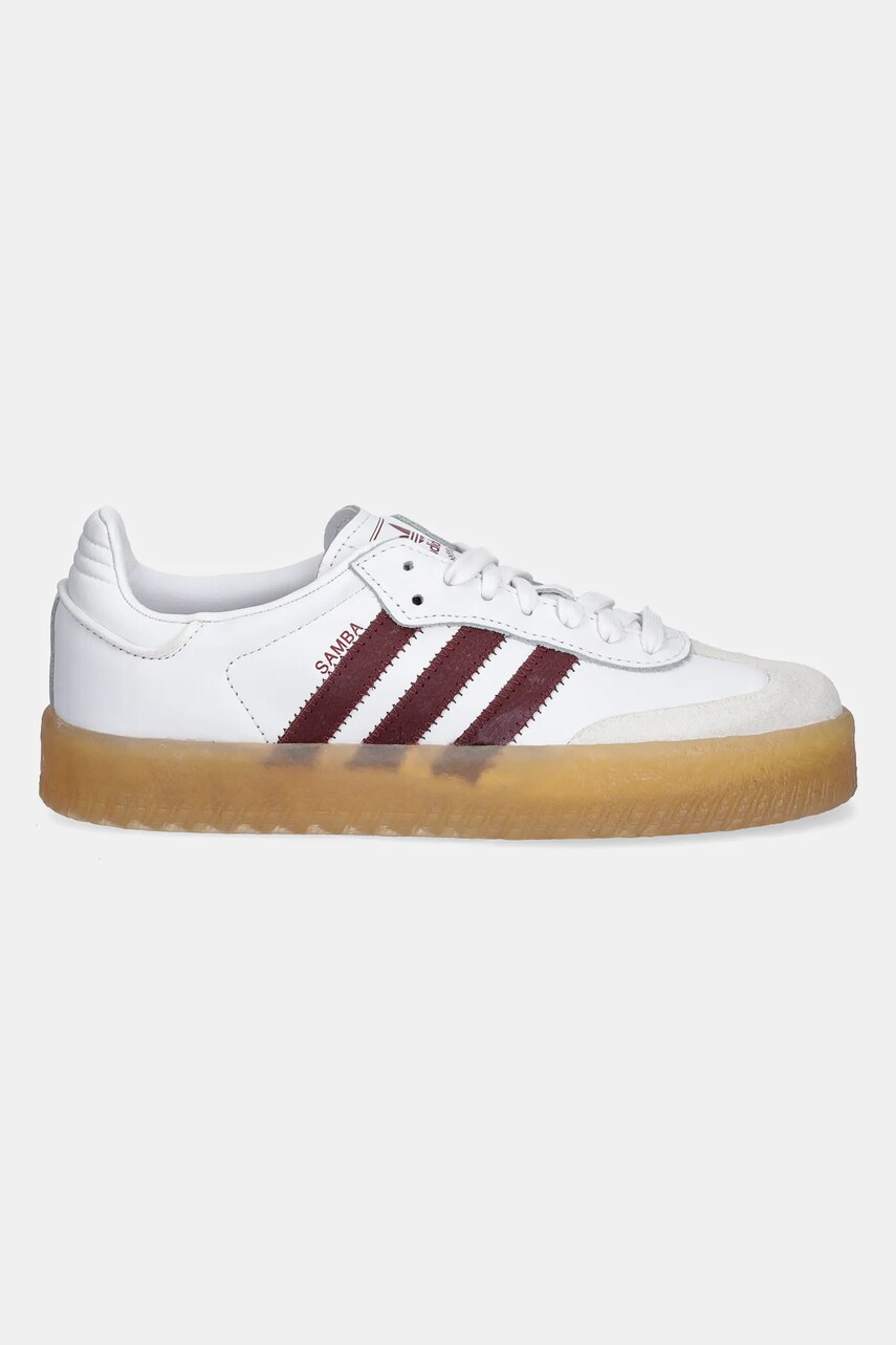 Шкіряні кросівки adidas Originals Sambae колір білий JP5610