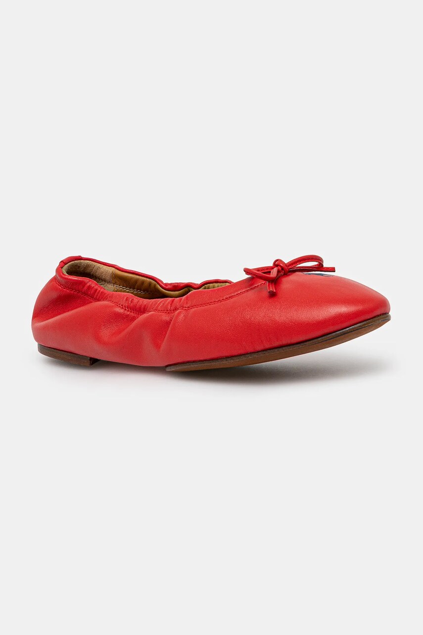 Балетки Polo Ralph Lauren Flats Ballet колір червоний  818960638