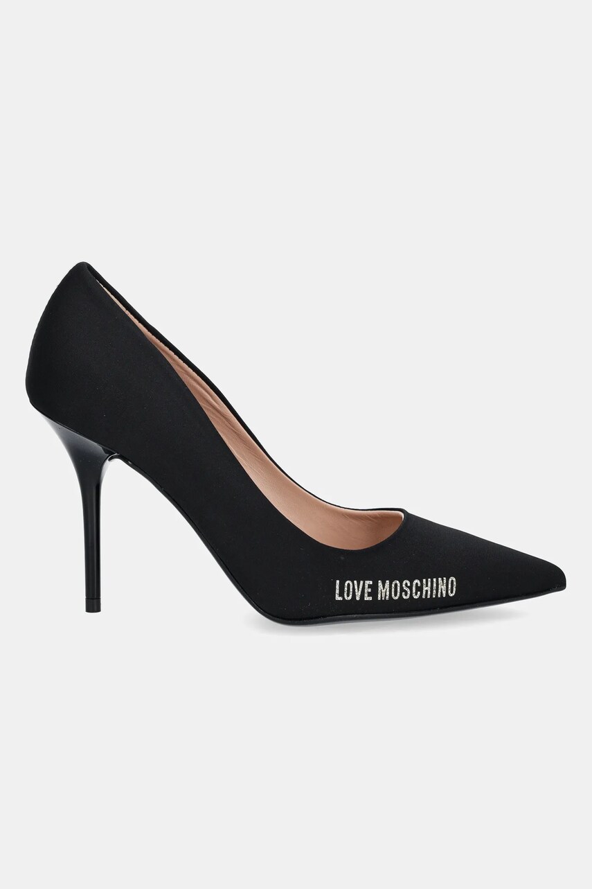 Туфлі Love Moschino колір чорний JA10059G1MIM0000