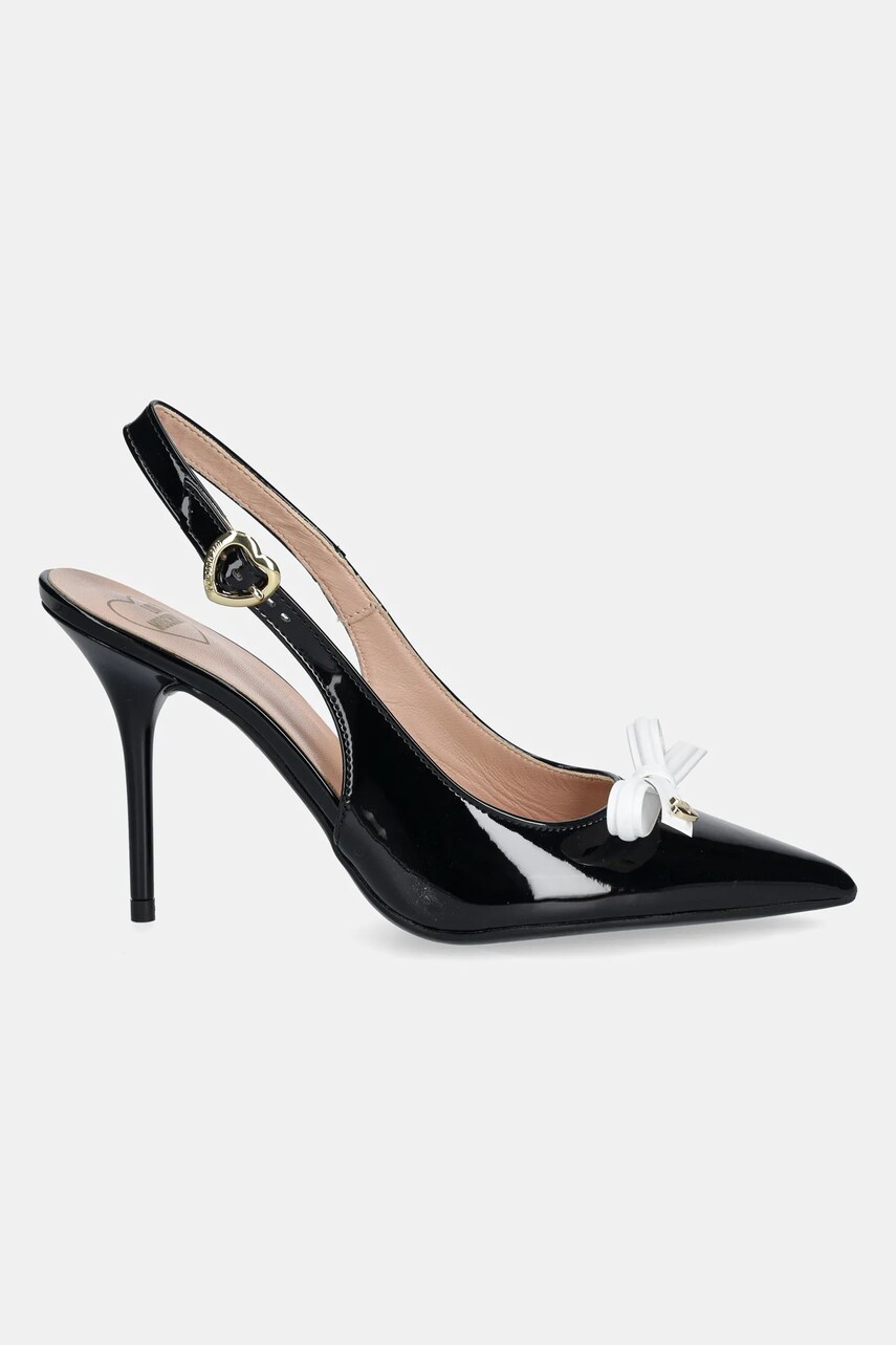 Туфлі Love Moschino колір чорний JA10069G1MIH100A