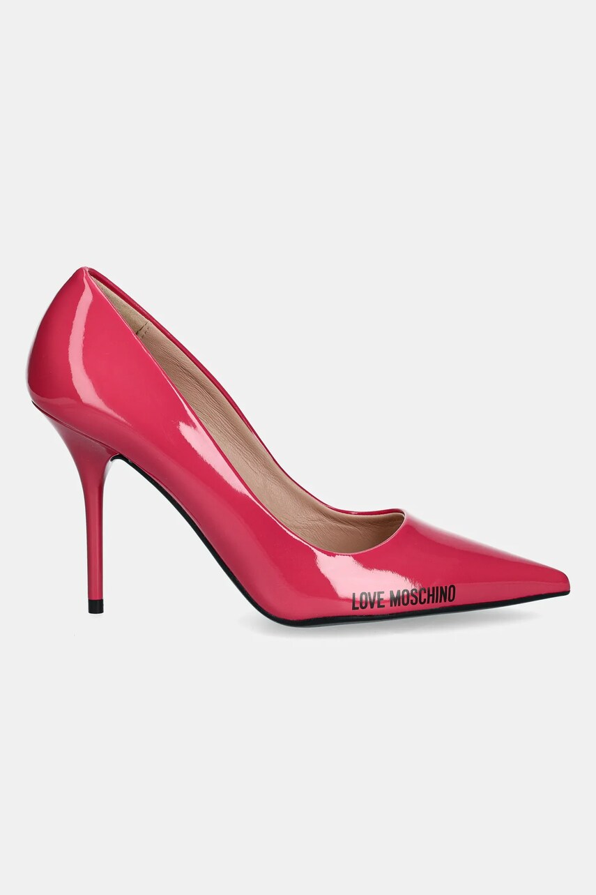 Туфлі Love Moschino колір рожевий JA10089G1MIH0502