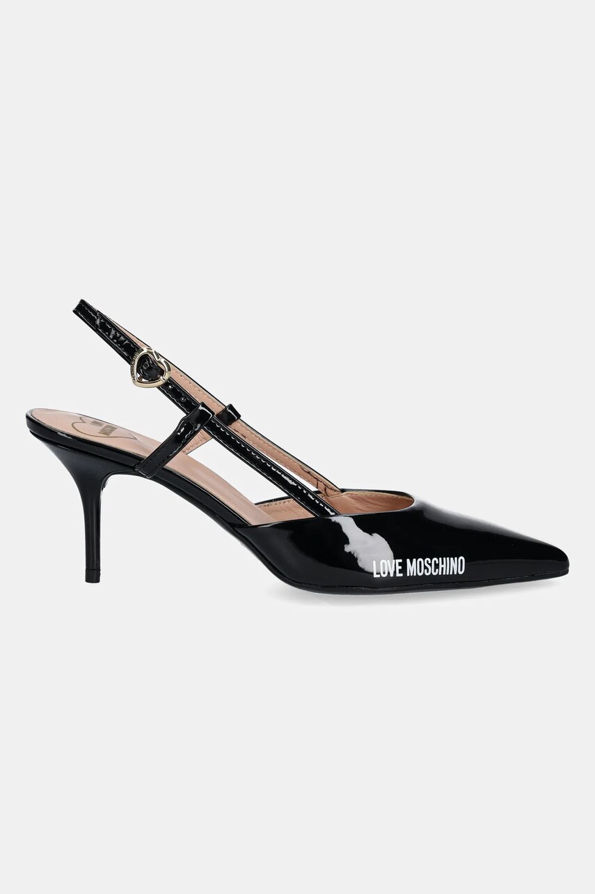 Туфлі Love Moschino колір чорний JA10627G1MIH0000