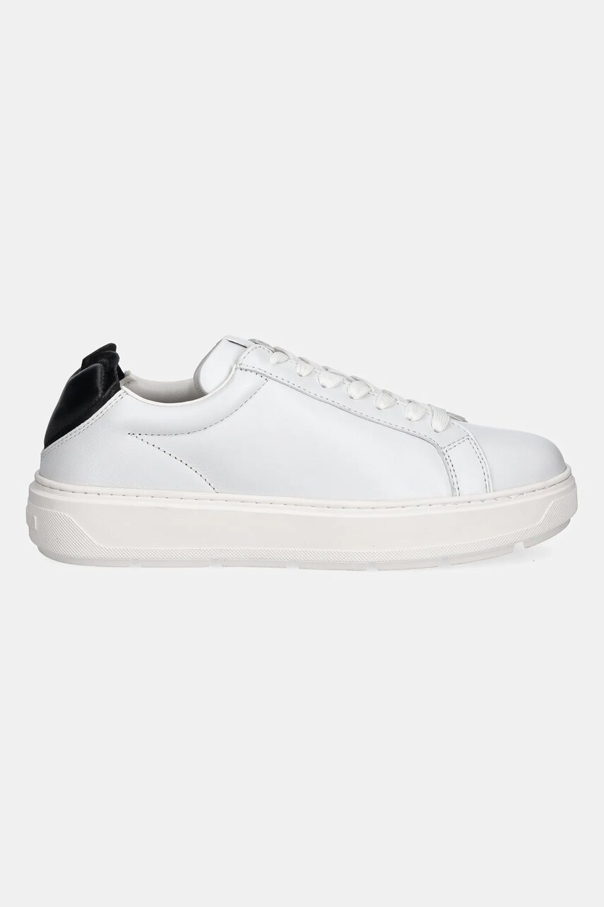 Шкіряні кросівки Love Moschino колір білий JA15174G1MIA310A