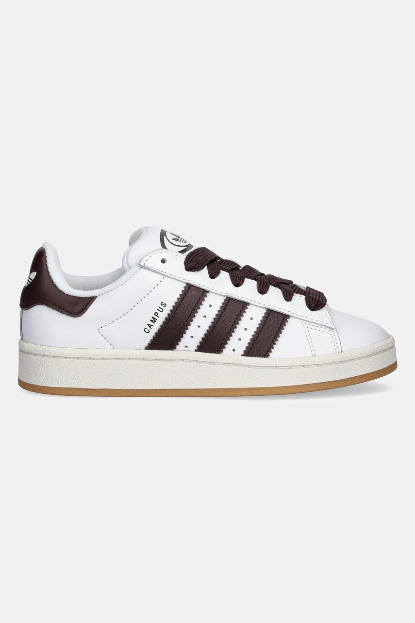 Шкіряні кросівки adidas Originals Campus 00s колір білий JQ7767