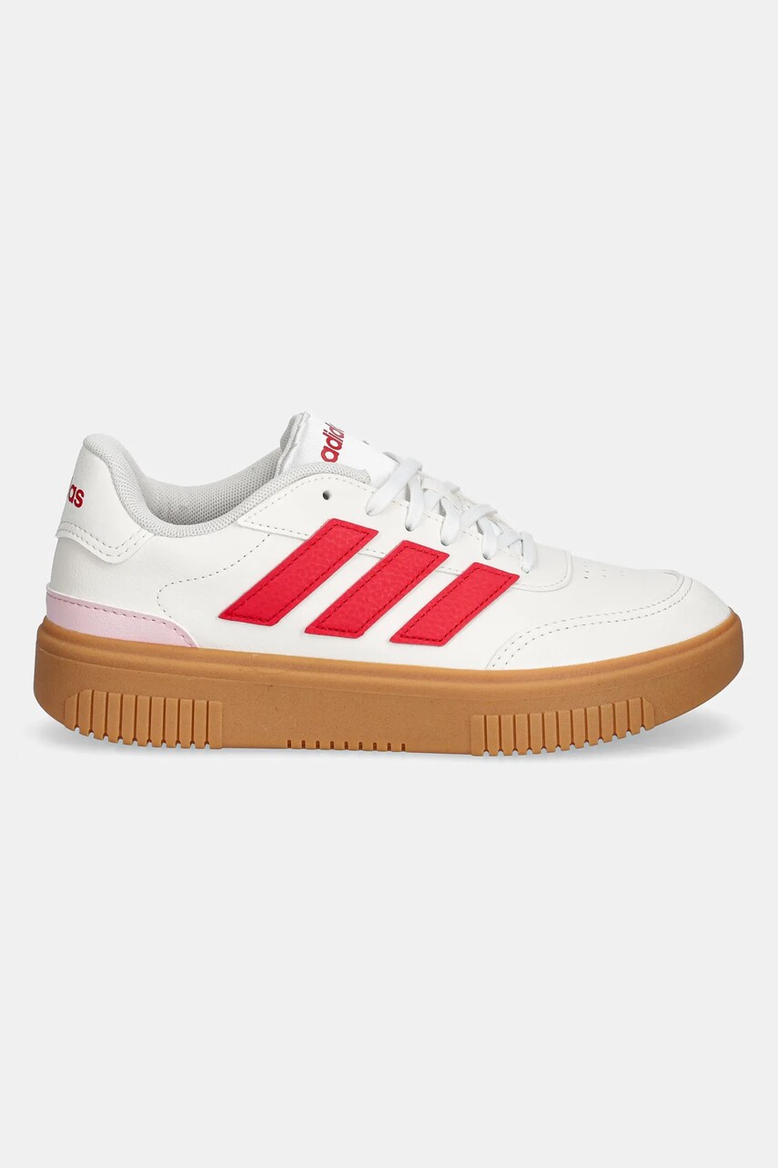 Кросівки adidas Courtblock Bold жіночі колір бежевий JI2209