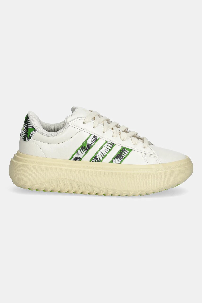 Кросівки adidas Grand Court Platform жіночі колір бежевий JS2896