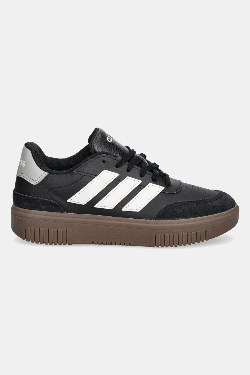 Черевики adidas Courtblock Bold жіночі колір чорний JP9640