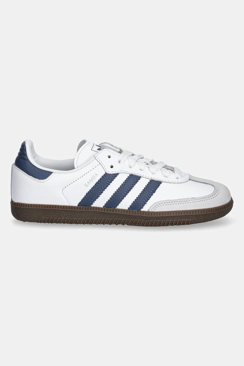 Шкіряні кросівки adidas Originals Samba Og W жіночі колір білий JH5688