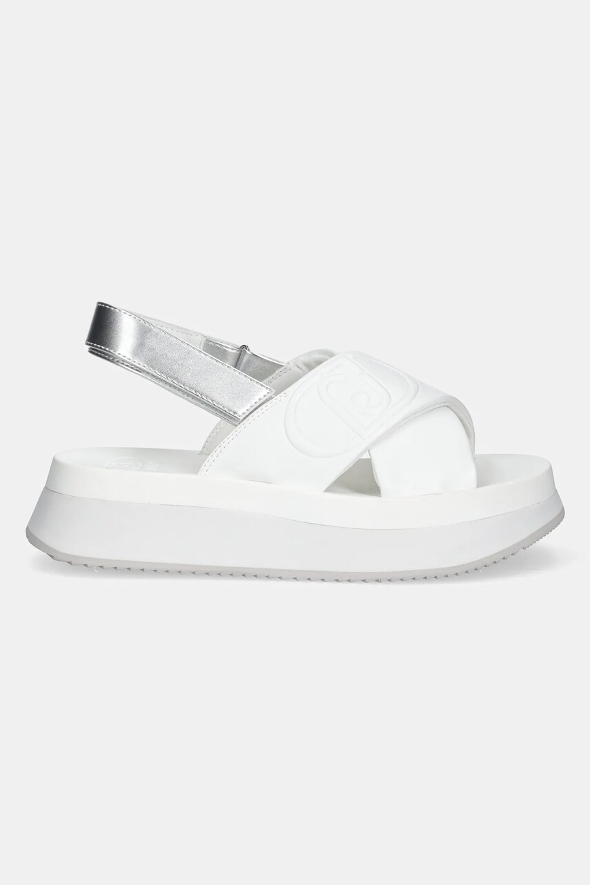 Сандалі Liu Jo DREAMY SANDAL 02 жіночі колір білий на платформі BA5089EX097S3174