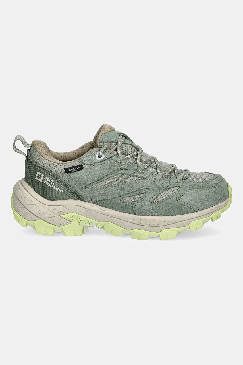 Черевики Jack Wolfskin Vojo Tour Texapore Low жіночі колір зелений A62069