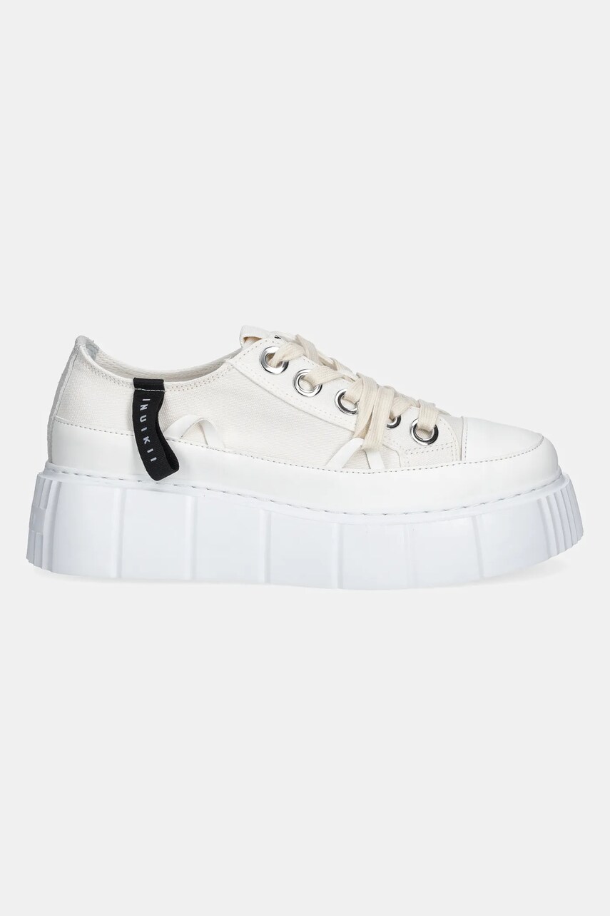Купити Кеди Inuikii Matilda Canvas Low жіночі колір бежевий 1001.001.0012.100 / 30102-025 – головне зображення