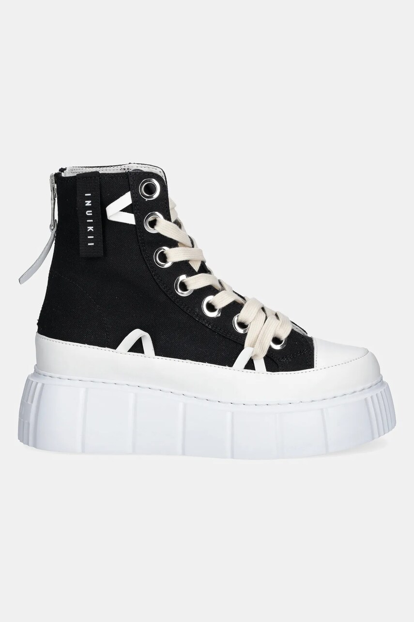 Кеди Inuikii Matilda Canvas High жіночі колір чорний 1001.002.0012.000 / 30103-025
