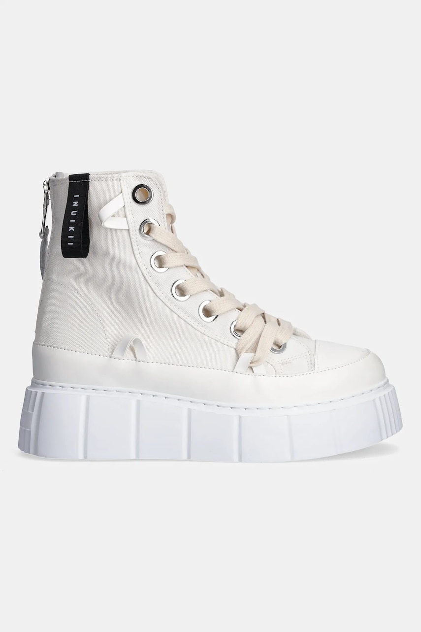 Кеди Inuikii Matilda Canvas High жіночі колір білий 1001.002.0012.100 / 30103-025