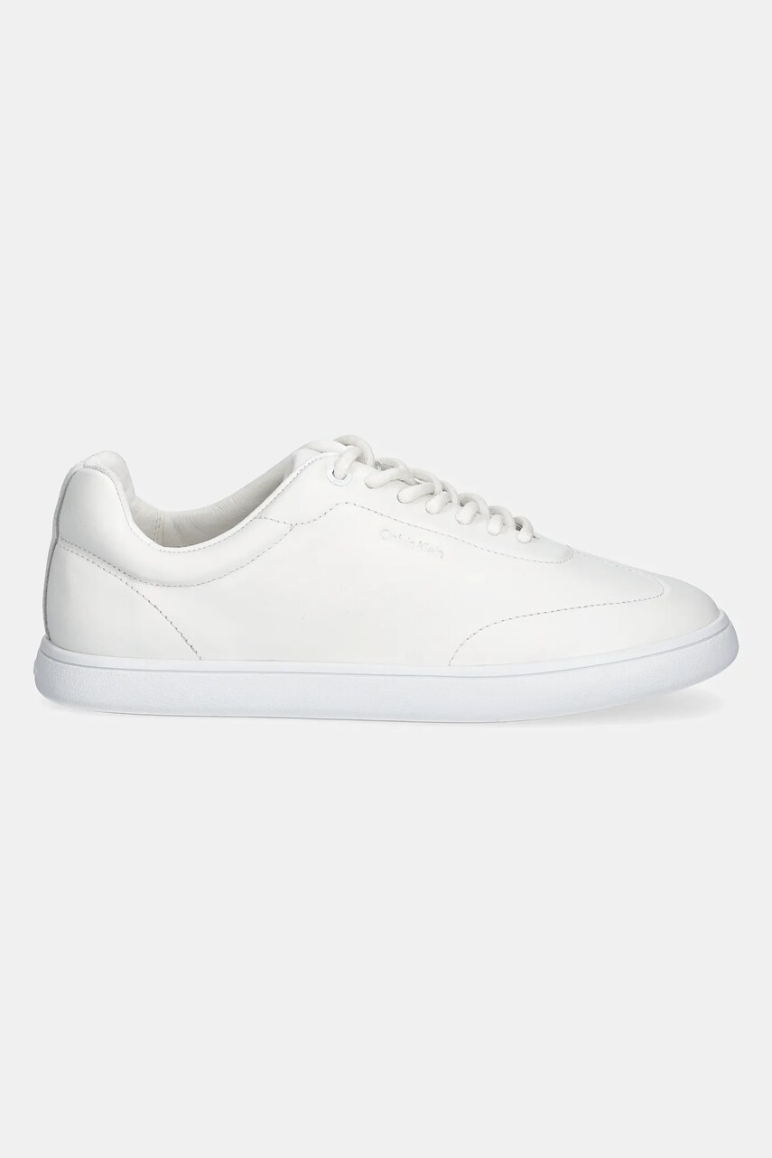 Кросівки Calvin Klein CUPSOLE LACE UP - LTH жіночі колір білий HW0HW02400