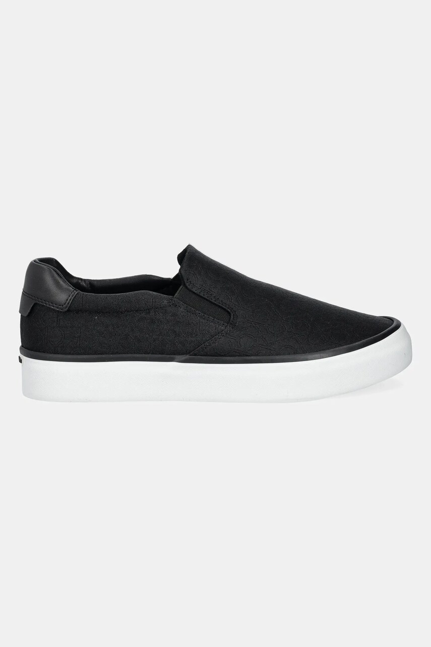 Кеди Calvin Klein VULC SLIP ON - JACQ колір чорний HW0HW02411