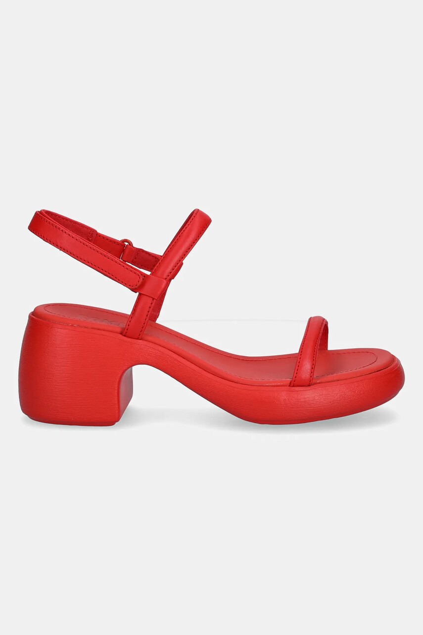 Шкіряні сандалі Camper Thelma Sandal колір червоний K201596-006