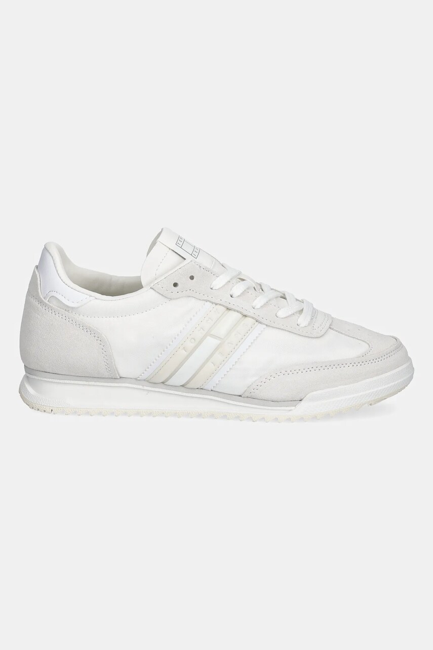 Кросівки Tommy Jeans RETRO RUNNER CLEATED колір бежевий EN0EN02717