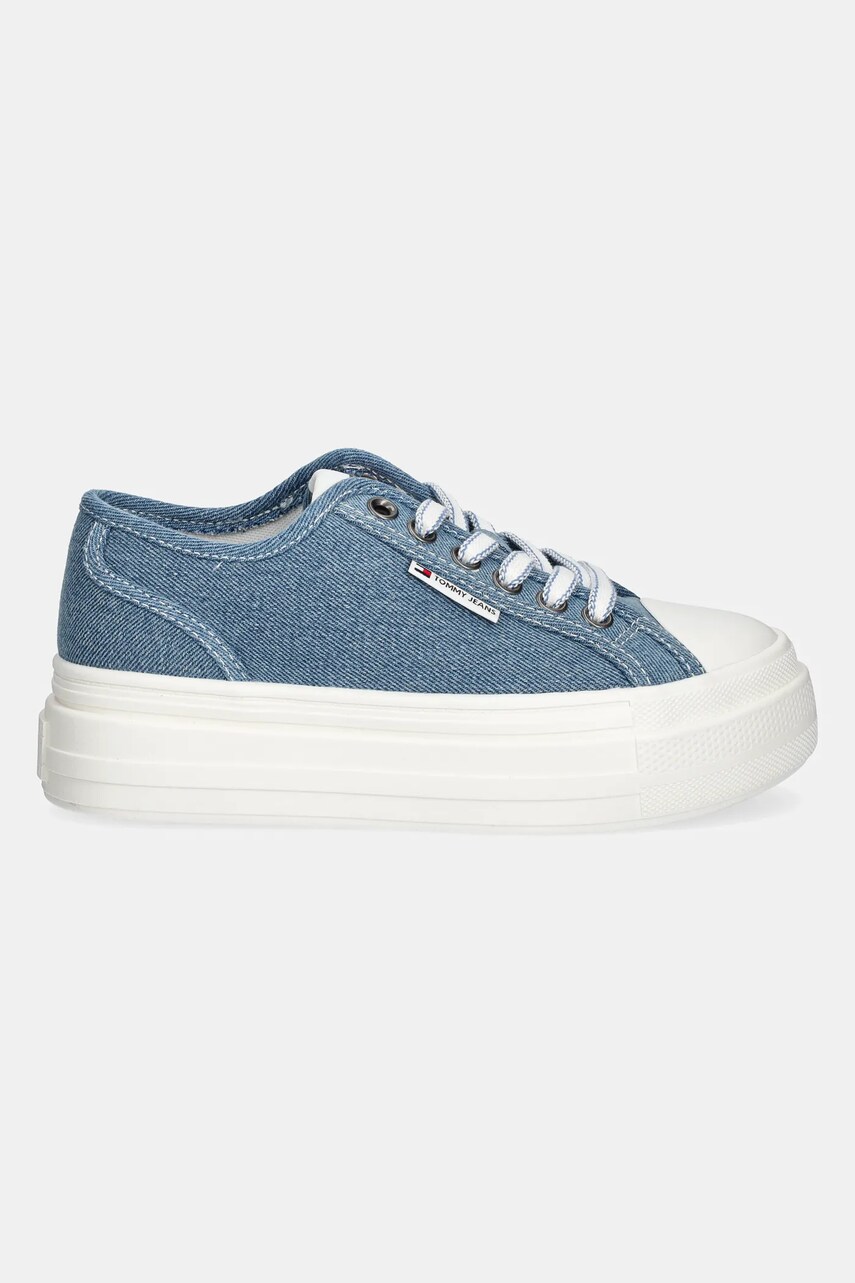 Кеди Tommy Jeans FOXING FLATFORM LC EN0EN02736