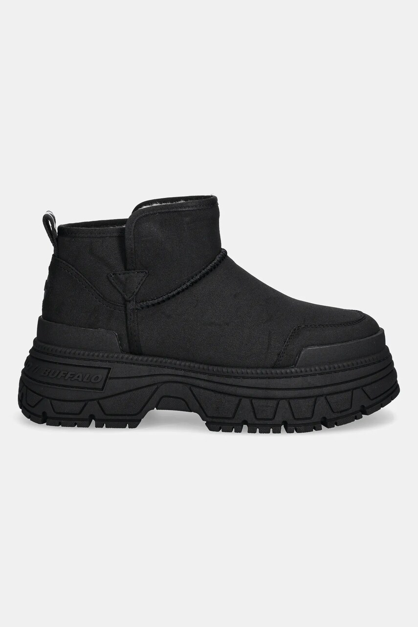 Зимові чоботи Buffalo Fusion Slip On Lo Warm колір чорний 1270112-BLK