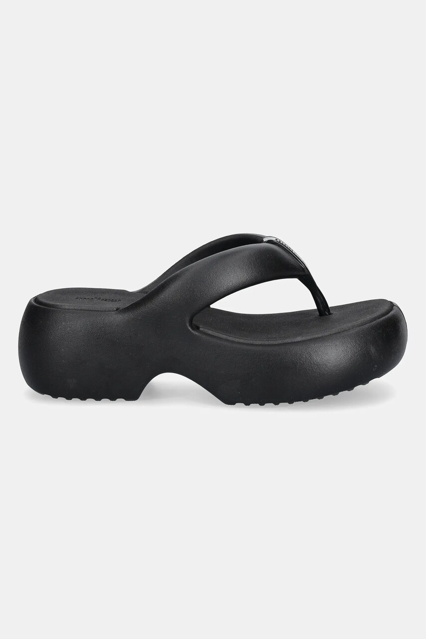 В'єтнамки Melissa FREE FUZZY PLATFORM жіночі колір чорний на платформі M 35875