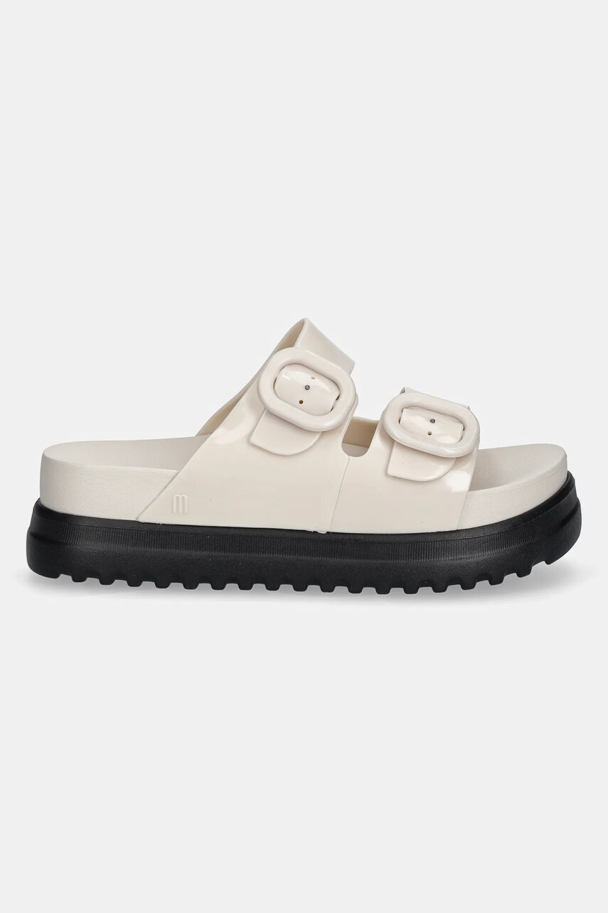Шльопанці Melissa COZY PLATFORM жіночі колір бежевий на платформі M 36158