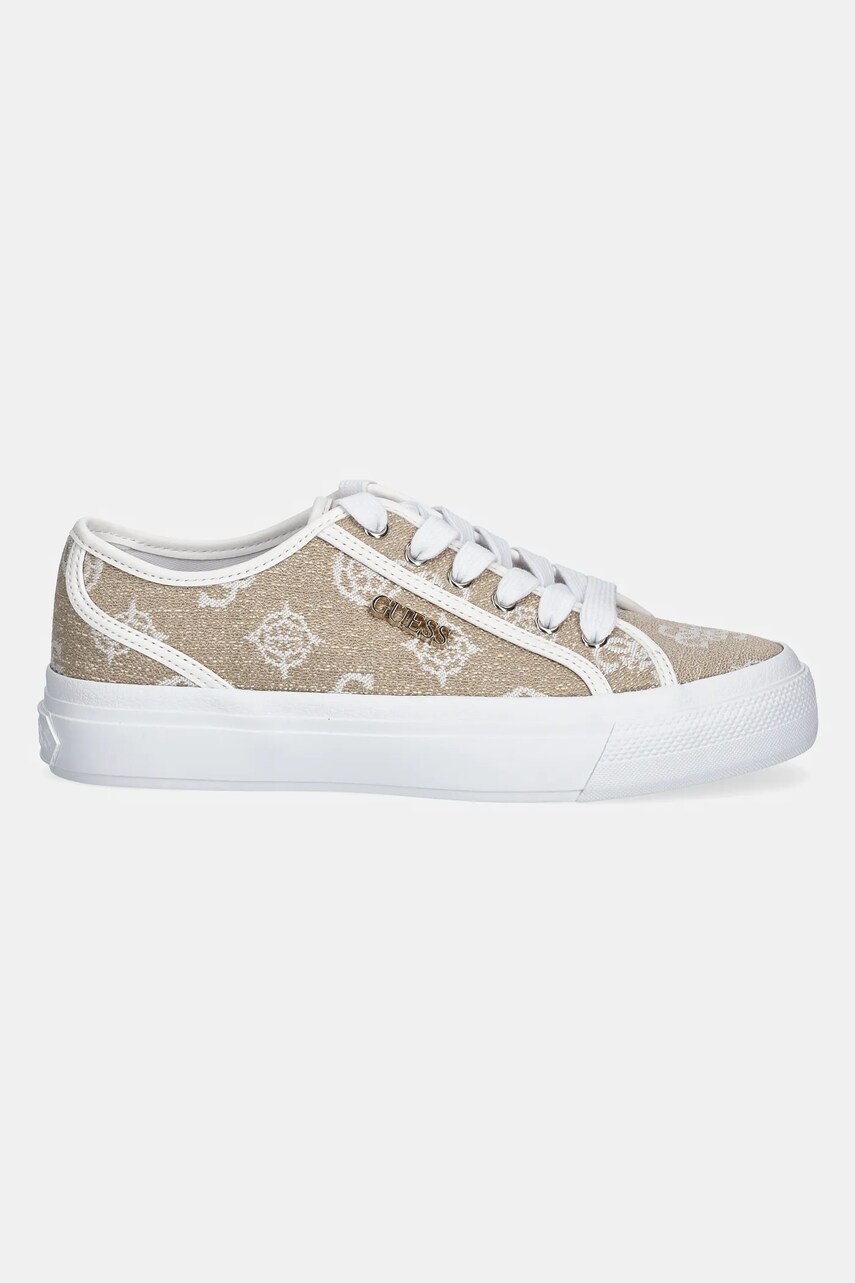 Кеди Guess JELEXA7 колір бежевий FLJJX7 FAL12