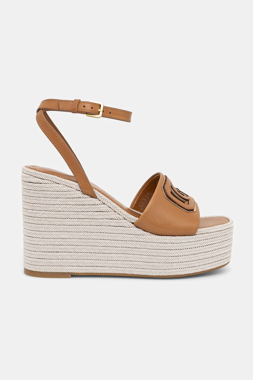Туфлі Guess TANVEE колір коричневий FLJTAN LEA04