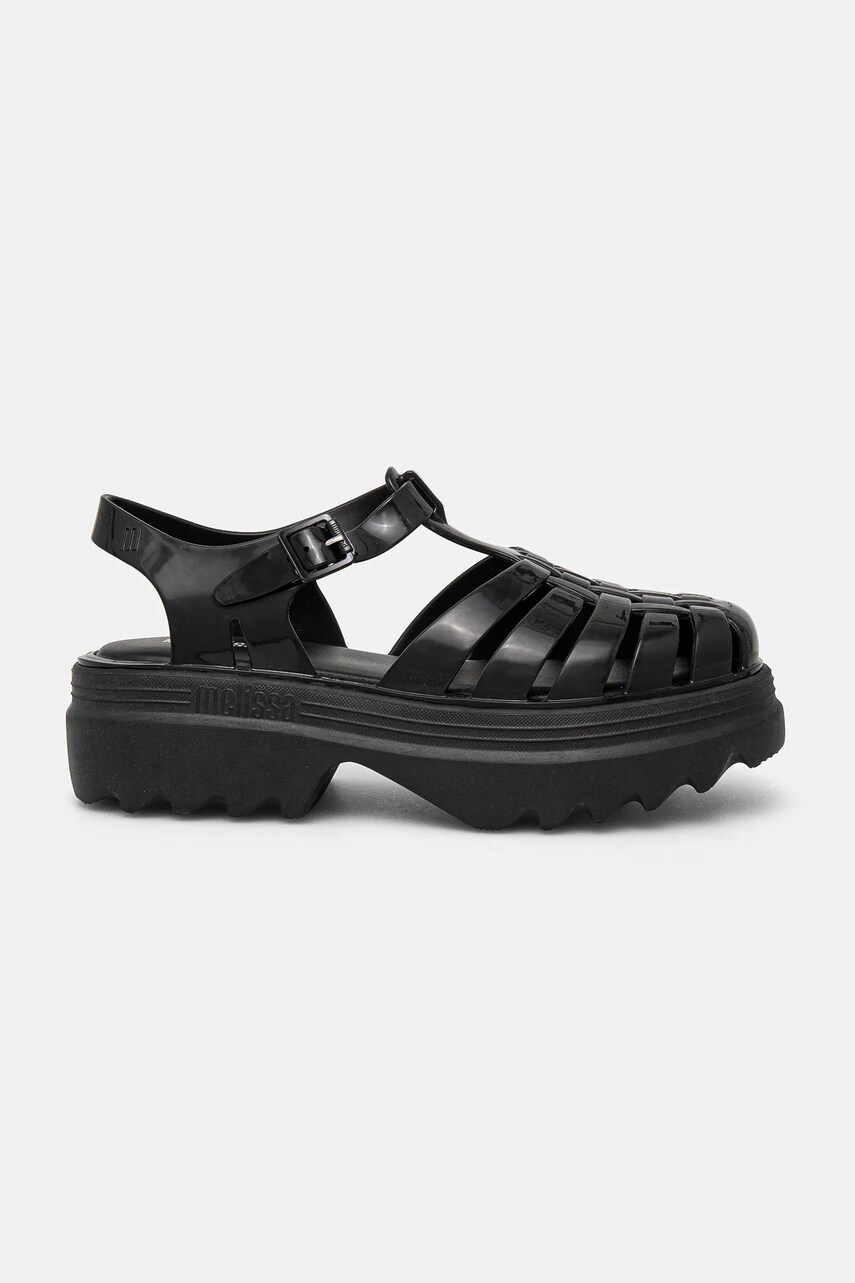 Сандалі Melissa MELISSA POSSESSION PLATFORM II AD жіночі колір чорний на платформі M 35818.BG449