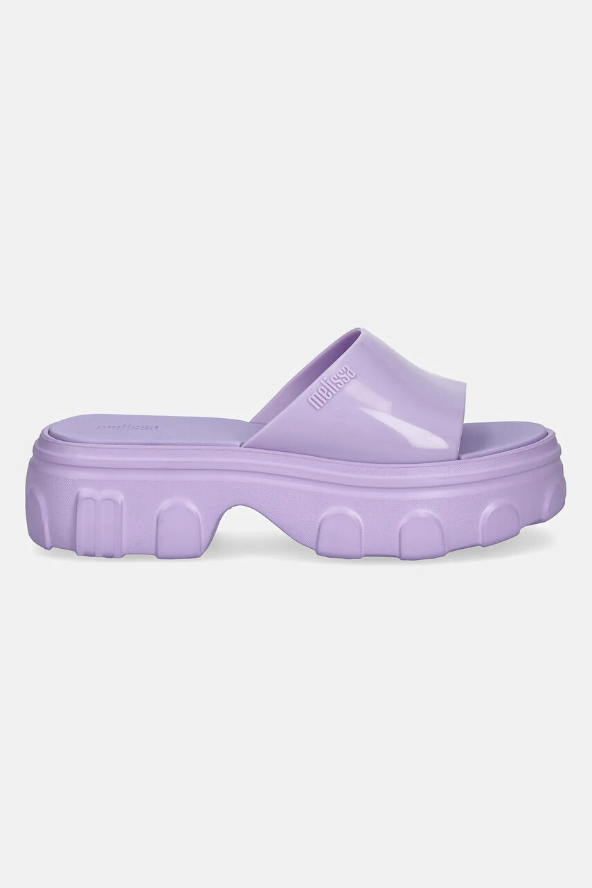 Шльопанці Melissa MELISSA ELLA SLIDE AD жіночі колір фіолетовий на платформі M 35882.BH683